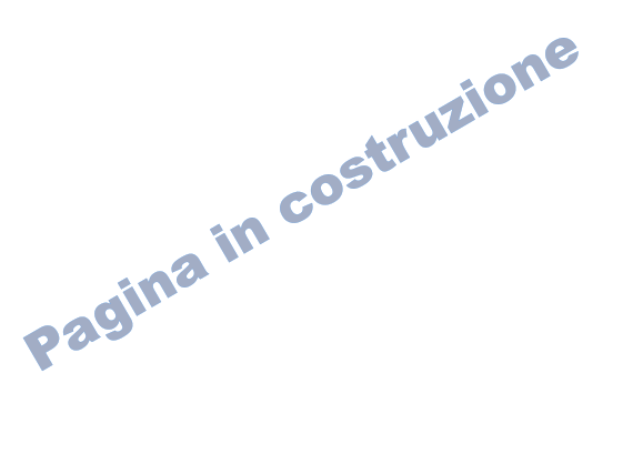 Pagina in costruzione